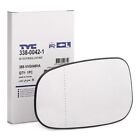 TYC 338-0042-1 Spiegelglas Außenspiegel für VOLVO V70 II (285) V50 (545) Links