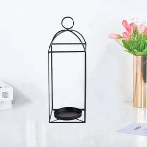 Minimalist Craft Candelabra Iron Candlestick Candle Holder Party - Picture 1 of 8