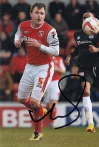 Foto autógrafa de fútbol americano firmada a mano por Mark Hughes Morecambe 6x4 - Imagen 1 de 1