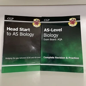 AS-Level Biology AQA Complete Head Start, Revision & Practice By CGP Books B35 - Imagen 1 de 6
