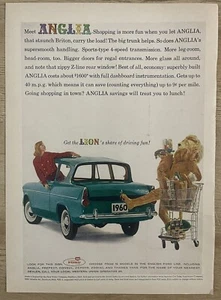 English Ford Line Car Vintage Print Ad Advertisement 1960 - Picture 1 of 4
