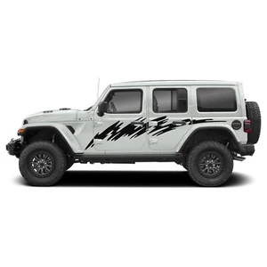 Side door paint graphics stickers decal compatible with Jeep Wrangler - Picture 1 of 15