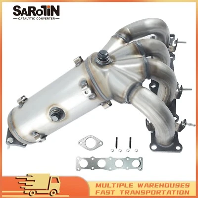 Convertidor catalítico para Jeep Cherokee 2014-2021 brújula delantera 17-22 Chrysler 200 Foto 1 de 4