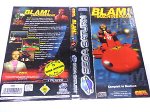 Jeu Sega Saturn - Blam ! Machinehead (avec emballage d'origine) (PAL)