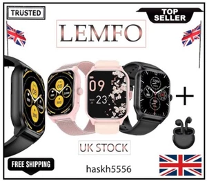 Smart Watch Android LEMFO LT10 Gift Bluetooth Call/Touch Display/Fitness Tracker - Picture 1 of 20