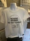 Vintage Weaving Division 1986 Golf Tourney short sleeve T shirt sz. XL, A9-A141