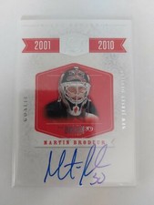2011-12 Panini Dominion Martin Brodeur (All Decade) Autograph 02/24