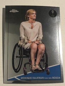2021 Topps Chrome Tennis Monique Kalkman-Van den Bosch 33