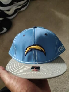 Sombrero ajustado Reebok San Diego Chargers talla 8 "Vintage" - Imagen 1 de 8