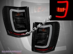 SE ADAPTA A 1999-04 JEEP GRAND CHEROKEE LED LUCES TRASERAS NEGRAS HUMO 2002 2003 2004 - Imagen 1 de 4