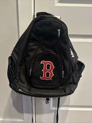Mochila MOJO Boston Red Sox negra excelente regreso al cole Foto 1 de 4