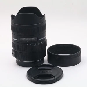 【Near Mint】SIGMA 8-16mm f/4.5-5.6 DC HSM for canon Wide Zoom Lens from japan - Picture 1 of 10