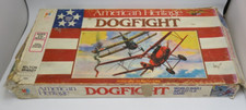 Vintage 1963 American Heritage DOGFIGHT Air Battle Board Game WWI Airplane