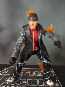 Human Torch 2005 Toy Biz Marvel Fantastic 4 Man Movie Snowboarding Actionfigur - Bild 1 von 5