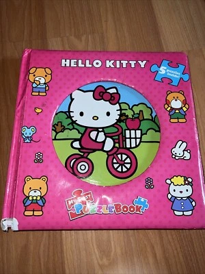 Hello Kitty My First Puzzle Book with 5 Built-in Puzzles - Image 1 of 3