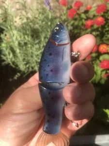 Diapositiva de cebo deslizante pintada personalizada 135 Premium GANCHOS TRAMPEROS TRUCHA DE MONTAÑA - Imagen 1 de 6