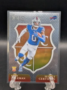 2024 Panini Select Keon Coleman RC #13 Select Certified Rookie Buffalo Bills - Picture 1 of 2