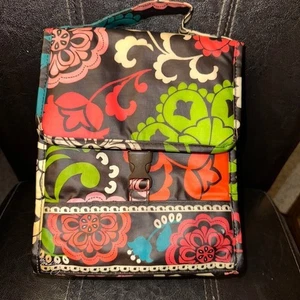 Vera Bradley Lola Thermo Brotzeittasche Retro-Stil Blumen Lunchbox - Bild 1 von 13