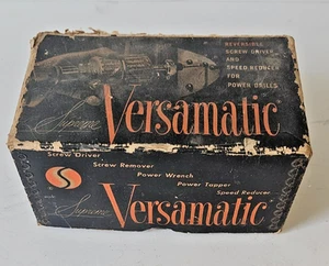 Vintage Versamatic Supreme Schraubendreher/Entferner Kraftschlüssel/Drehzahlreduzierer #4000 - Bild 1 von 4