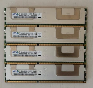 64GB (4x16GB) - Samsung M393B2K70CM0-CF8 PC3-8500R (DDR3-1066) Server RAM Memory - Bild 1 von 1