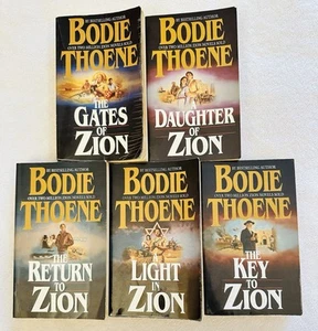 Bodie Thoene The Zion Chronicles Complete Set Books 1 to 5 Historical Fiction - Picture 1 of 9