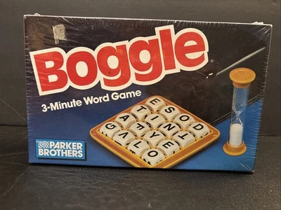 Boggle 3 Minute Word Game 1987 Parker Brothers Complete Vintage Family Game Tgif - Image 1 of 4