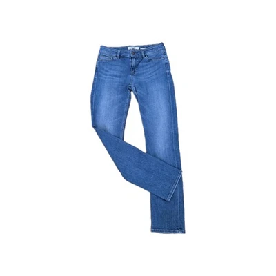 Fat Face Women's Blue Denim Straight Leg Jeans Size UK 8R - Image 1 of 4
