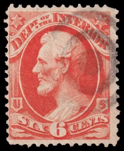 USA Scott O18 (1873) gebraucht F, CV 10,00 $ M - Bild 1 von 1