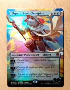 Mtg Magic: FOIL Elspeth, Auserwählte der Sonne, Sun's Champion, Special Full Art - Bild 1 von 3