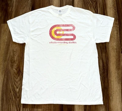 Vintage Y2K CRITERIA RECORDING STUDIOS Miami Size XL T-Shirt *mint condition* - Image 1 of 4