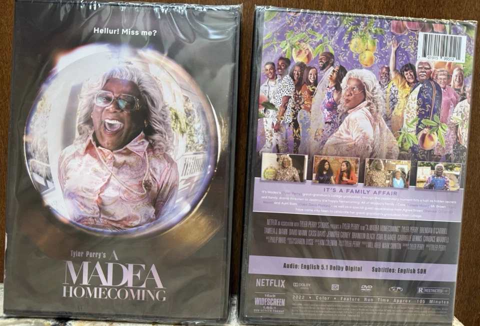 Tyler Perry's A Madea Homecoming (2022) DVD, Brand New, Sealed - Image 1 of 1