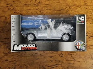 MONDO MOTORS 1/43 ALFA ROMEO ALFA 159 SPORTWAGON MODELO COCHE FUNDIDO EN CAJA - Imagen 1 de 6