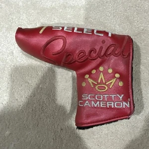 Scotty Cameron Special Select Putter Headcover Red - Picture 1 of 3