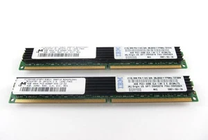 IBM 39M5870 8Gb (2x4Gb) PC2-4200 VLP DDR2 Memory zj - Picture 1 of 4