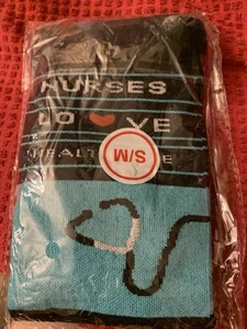 NURSES Medical Fashion Nurse Mild Compression Socks Size S/M 2pairs - Picture 1 of 4
