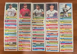 2025 Topps Heritage Complete 100 Card Short Print Set 401-500 - Picture 1 of 2