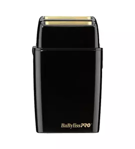BaBylissPRO FOILFX02 Cordless Black Metal Double Foil Shaver | FXFS2B - Picture 1 of 4