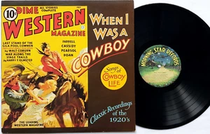 When I Was A Cowboy - Songs Of Cowboy Life LP Cartwright Brothers, Jules Allen - Picture 1 of 3
