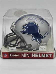 Kalimba Edwards Detroit Lions handsigniert signed Riddell Mini Helm - Bild 1 von 7