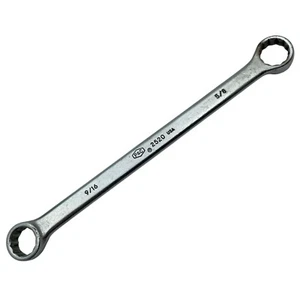 Vintage P&C USA Tool 2520 doppia scatola chiave finale 12 punti SAE 9/16" x 5/8" - Foto 1 di 11