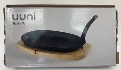 Чугунная сковорода Ooni Uuni серии Sizzler со съемной деревянной доской - Изображение 1 из 4