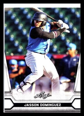 JASSON DOMINGUEZ RC 2021 Leaf Multi-Sport #05 New York Yankees - Image 1 of 2