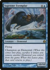 Supreme Exemplar Morningtide PLD Blue Rare MAGIC THE GATHERING CARD ABUGames