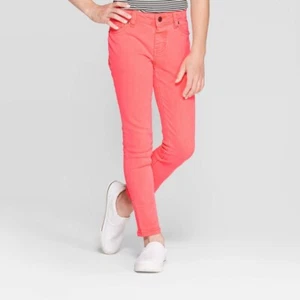 Mädchen Skinny Jeggings - Katze & Jack helle Koralle 7, rosa - Bild 1 von 1