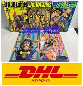USED F/S The JOJOLands JoJos Part 9 Vol.1-5 Set Japanese Manga Araki Hhirohiko - Picture 1 of 18