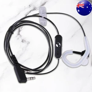 2 Pin Headset Earphones PTT MIC Earpiece Headset for BAOFENG KENWOOD Retevis HYT - Zdjęcie 1 z 5