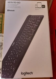 Logitech Keys-to-Go Ultra Slim Black Keyboard Open box - Picture 1 of 2