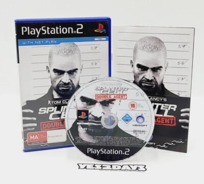 Tom Clancy's Splinter Cell Double Agent | Sony PlayStation 2 Game ps2 W/ Manual - Image 1 of 4