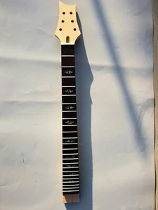 Juego de diapasón de palo de rosa de 24 trastes 25,5 pulgadas mástil de guitarra hágalo usted mismo - Imagen 1 de 15