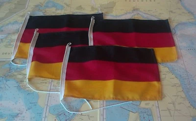 LINDEMANN Flagge / Fahne Deutschland, verschiedene Größen robuster Stoff, 30cm bis 50cm